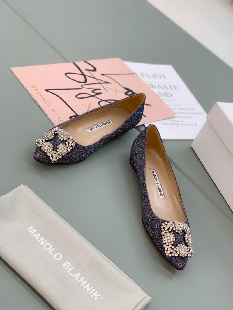 Manolo Blahnik flat shoes